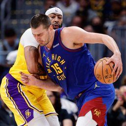 Nikola Jokic, Nuggets arrest Lakers comeback in title defense opener