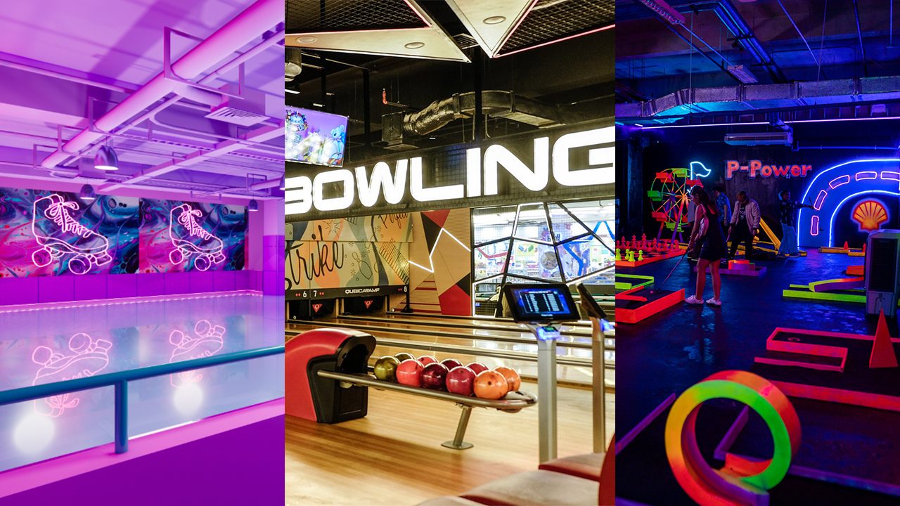 LOOK: This mall has K-pop indoor skating rink, mini golf course, arcade, basketball court and more