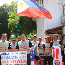 Why climate activists are trekking from Manila to Tacloban, 10 years after Yolanda