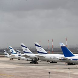 Major airlines suspend flights after attack on Israel