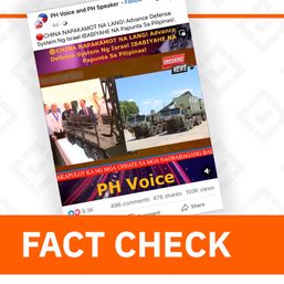 FACT CHECK: Air defense system from Israel already delivered to the Philippines