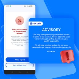 GCash says ‘funds are safe’ after users report issues in app