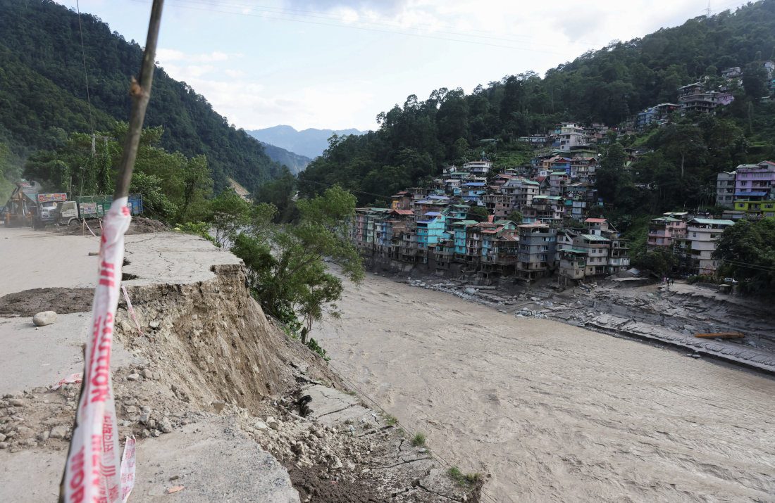 Death toll from flash floods in Indian Himalayan climbs to 74, scores missing