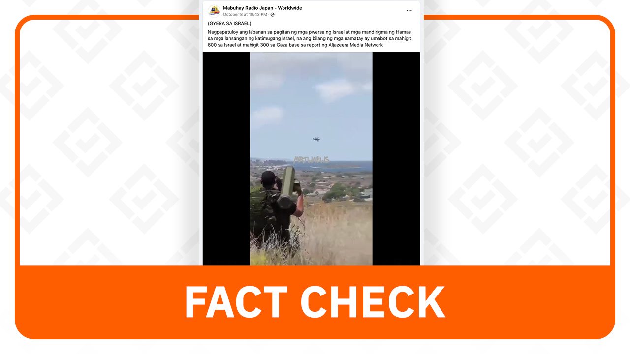FACT CHECK: Video of ‘Israel-Palestine conflict’ is just a game simulation