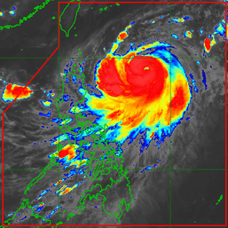 Jenny intensifies into typhoon over Philippine Sea