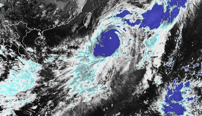 Typhoon Jenny steadily intensifies east of Batanes
