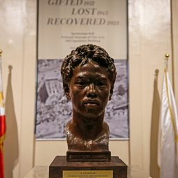 Juan Luna’s bronze bust officially turned over to National Museum