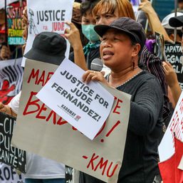 KMU demands justice for slain labor leader in Binangonan, Rizal