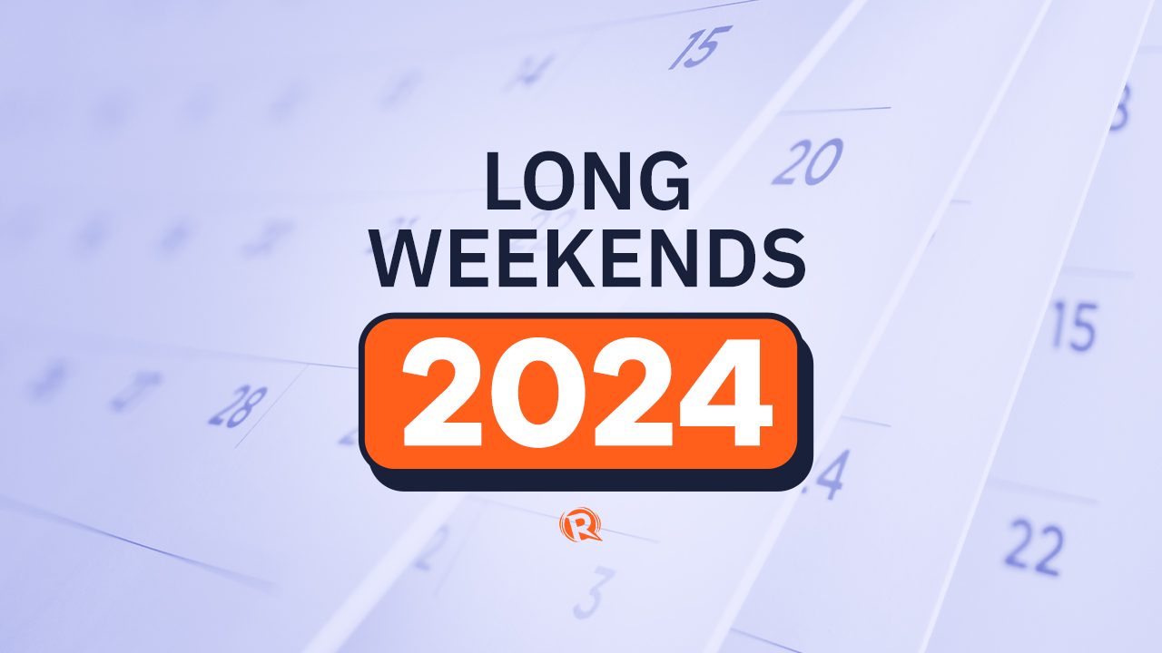 LIST: Long weekends in 2024