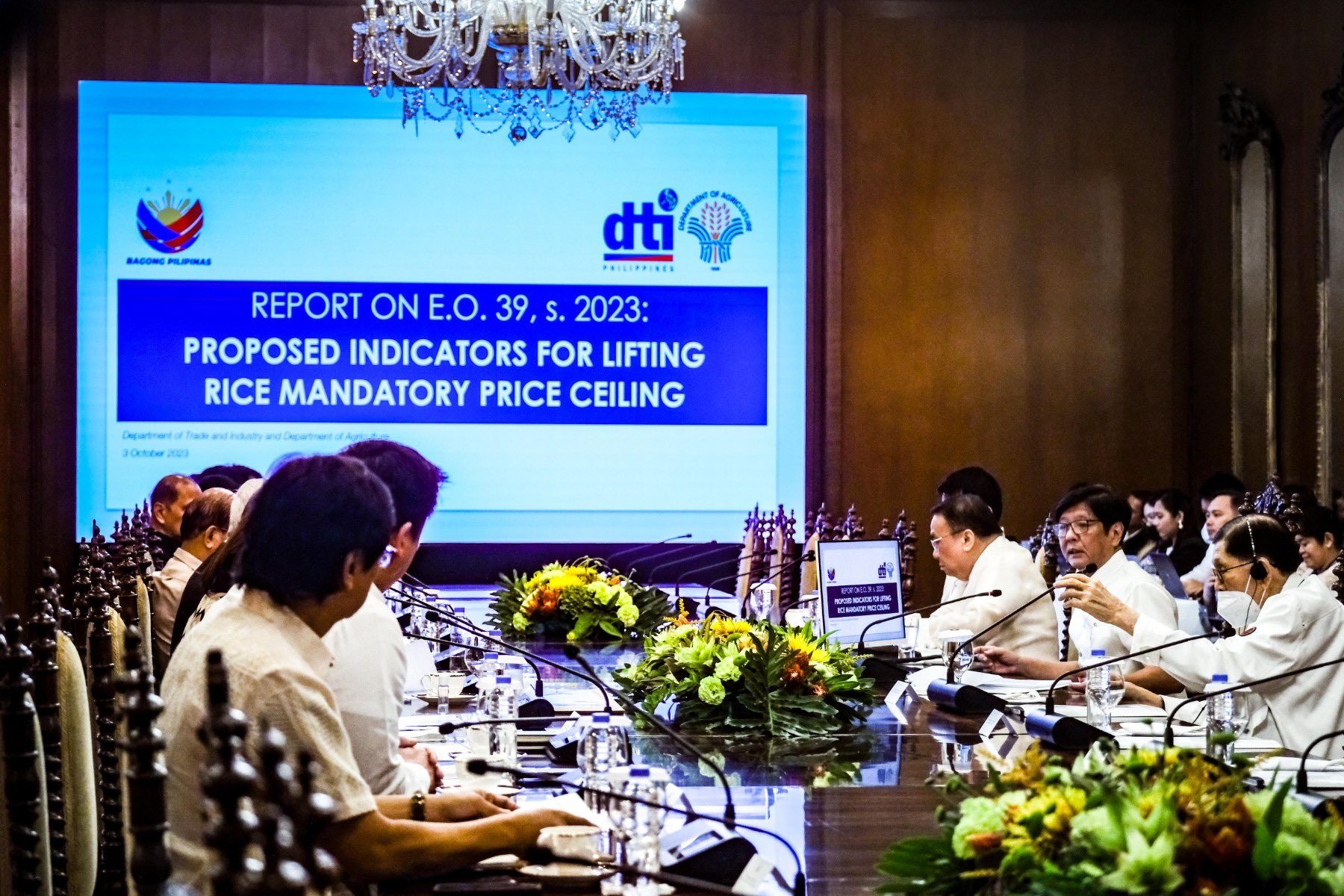 All signs point to lifting of rice price cap after Marcos’ meeting with DA, DTI