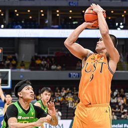Cabañero shows way as UST escapes FEU to snap longest skid in school history