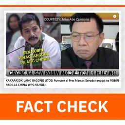 FACT CHECK: No Marcos order expelling Padilla from Senate