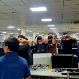 Internet gaming license hub raided in Pasay over alleged human trafficking