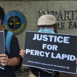 Demand for justice continues a year after Percy Lapid’s murder