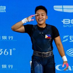 Elreen Ando scores bronze for PH weightlifting in Asian Games