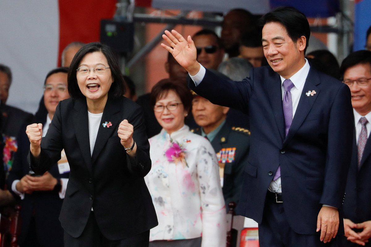 Taiwan frontrunner assails China as Foxconn probe becomes election issue