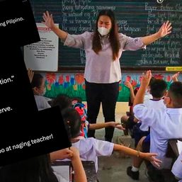 ‘Huwag puro thank you’: Netizens say teachers deserve higher pay, better DepEd secretary