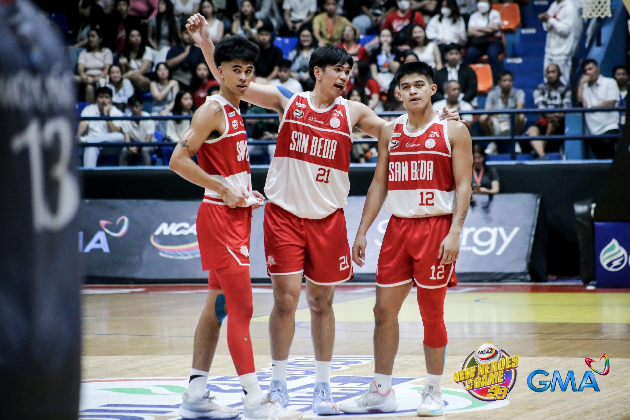 Yukien Andrada waxes hot as San Beda rips LPU for share of 3rd place with CSB