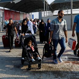 Evacuations from Gaza Strip resume through Egypt’s Rafah crossing