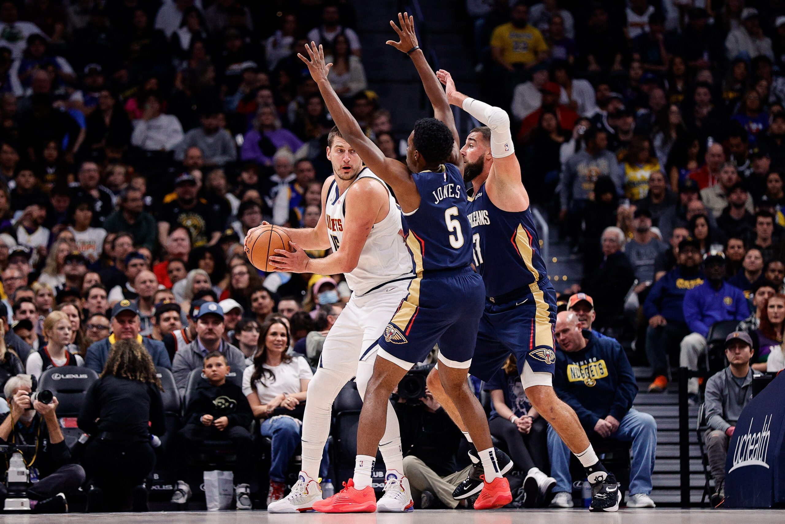Nikola Jokic drops triple-double anew; Nuggets blow out Pelicans from down 20