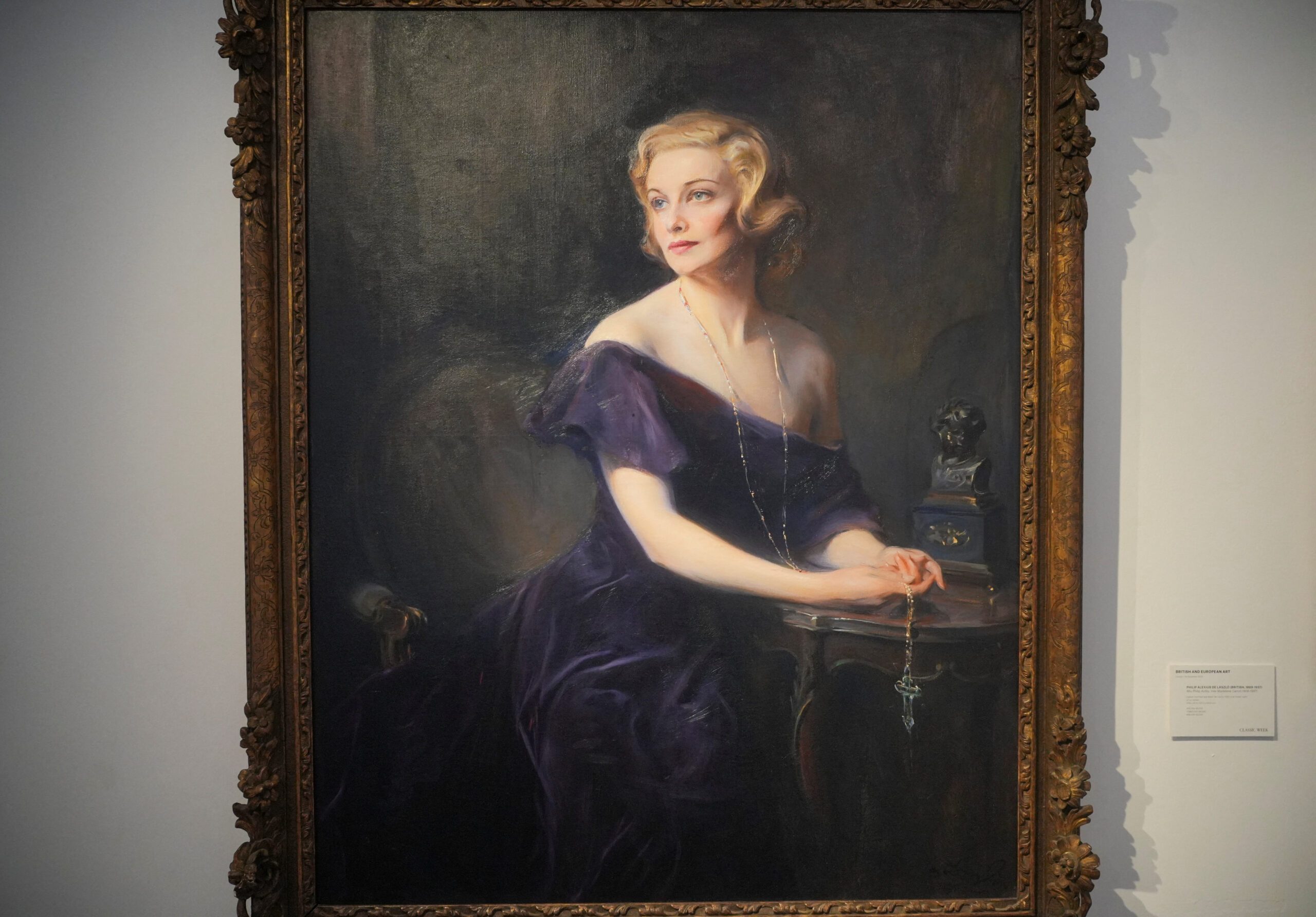 Madeleine Carroll portrait, 1st ‘Hitchcock Blonde,’ headed to auction