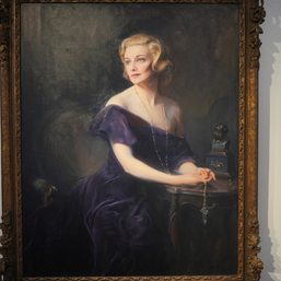 Madeleine Carroll portrait, 1st ‘Hitchcock Blonde,’ headed to auction