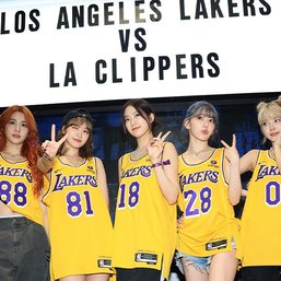 LOOK: LE SSERAFIM attends NBA game as LA Lakers guests