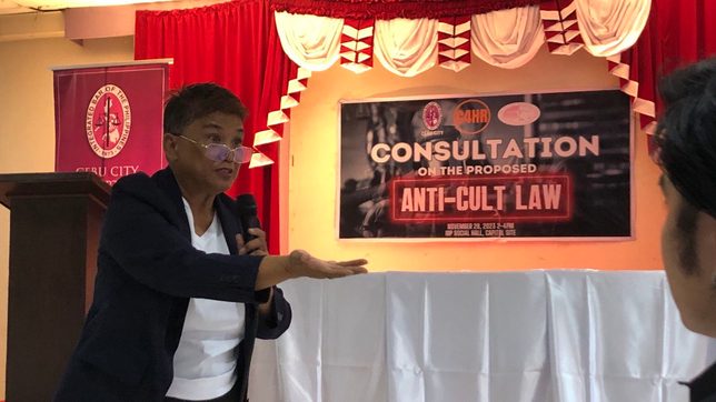 Cebu human rights lawyers push for anti-cult law