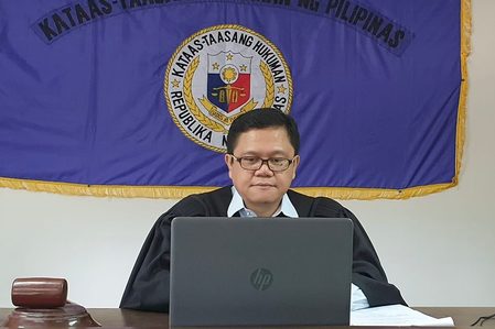 The judge who acquitted De Lima was appointed as a Sandiganbayan judge