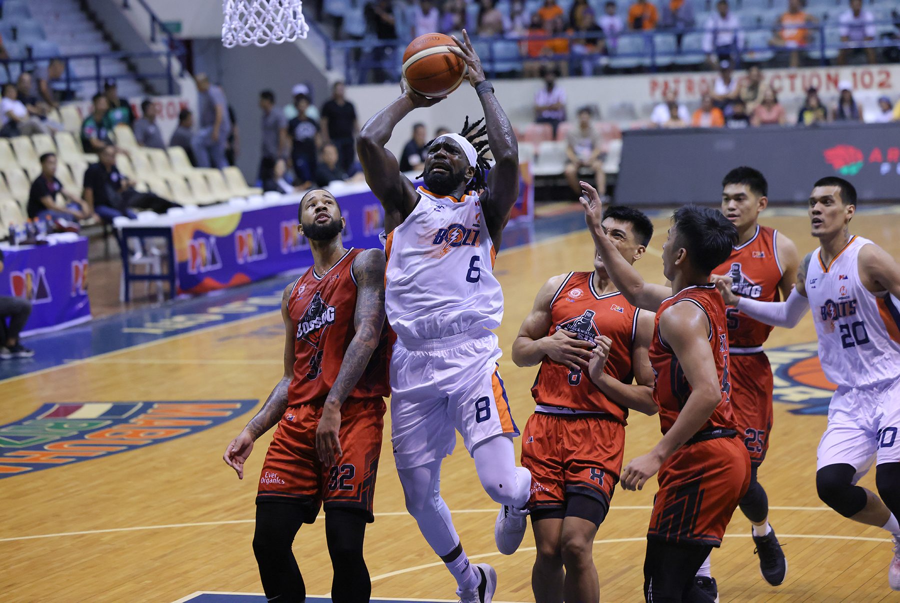 Beastly Braimoh carries Meralco anew in escape of Ortiz-led Blackwater