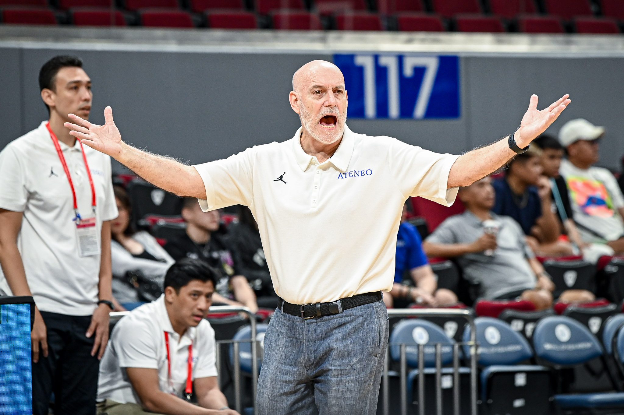 ‘Shameful’ to put UAAP officials under pressure, says Ateneo’s Tab Baldwin