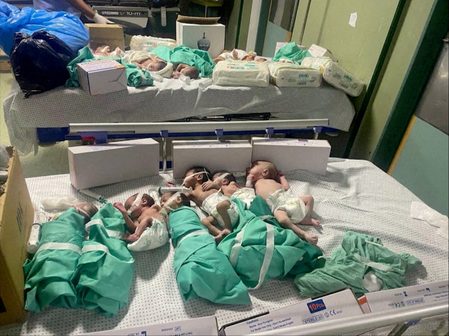 Too close and too cold, premature babies in grave peril at Gaza’s Al Shifa hospital