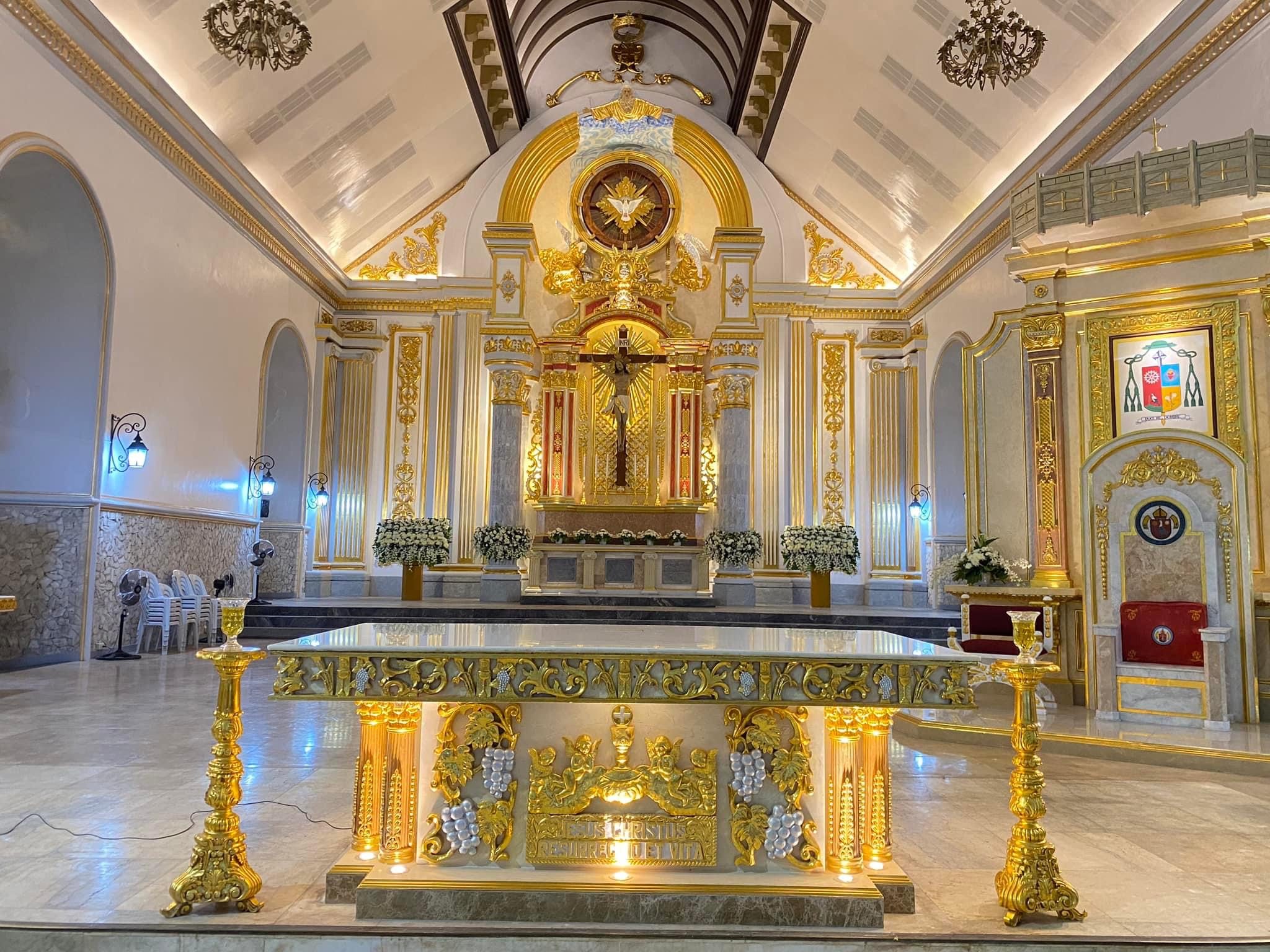 Dumaguete Cathedral unveils newly-renovated altar