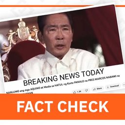 FACT CHECK: Marcoses barred from recovering forfeited assets