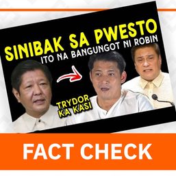 FACT CHECK: No calls from Marcos, Ombudsman for Padilla to resign from Senate