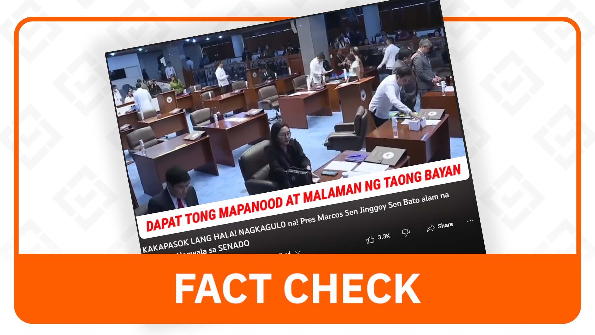 FACT CHECK: No senator identified as behind alleged leak of executive session information