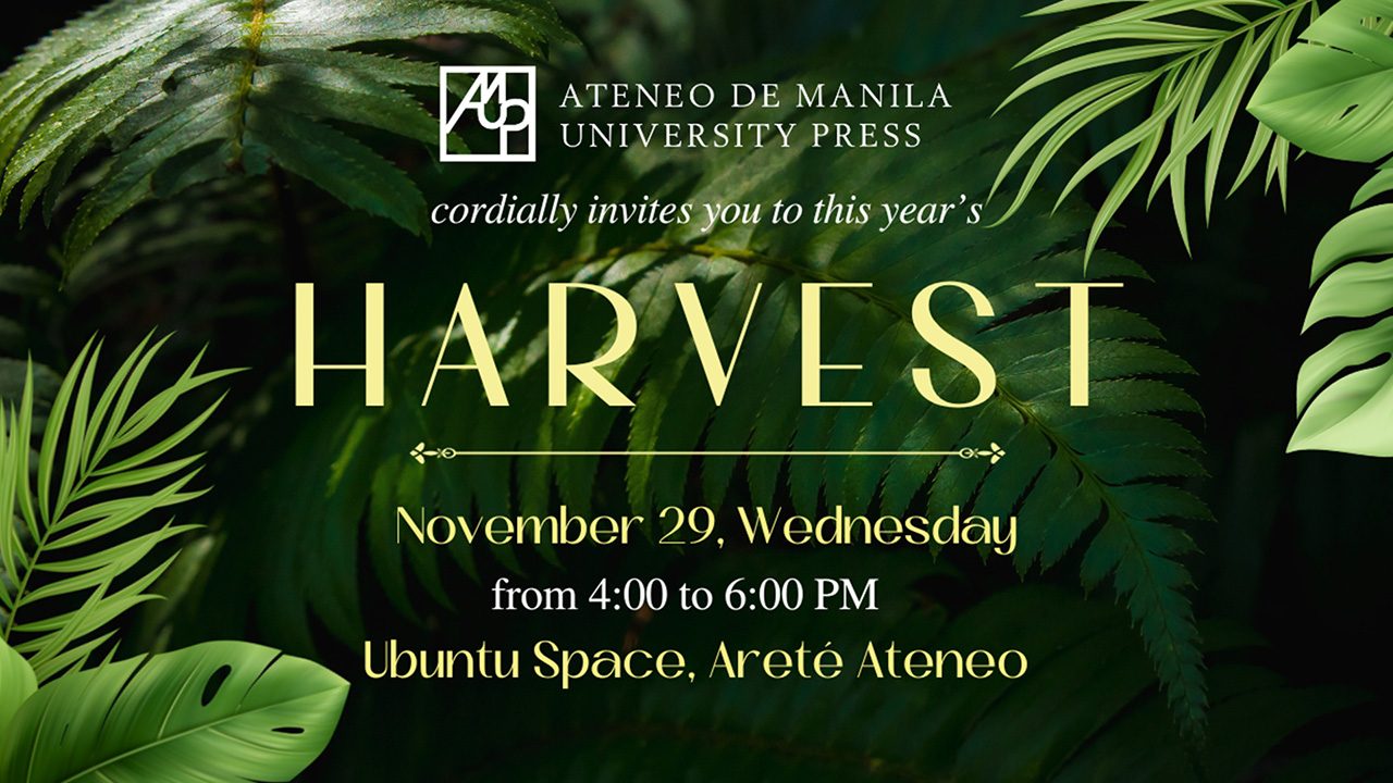 Ateneo University Press to launch over 40 books at annual event