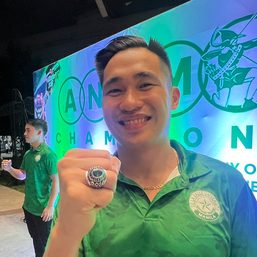La Salle hands out championship rings to past teams before UAAP Finals