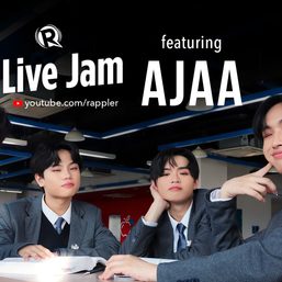 [WATCH] Rappler Live Jam: AJAA