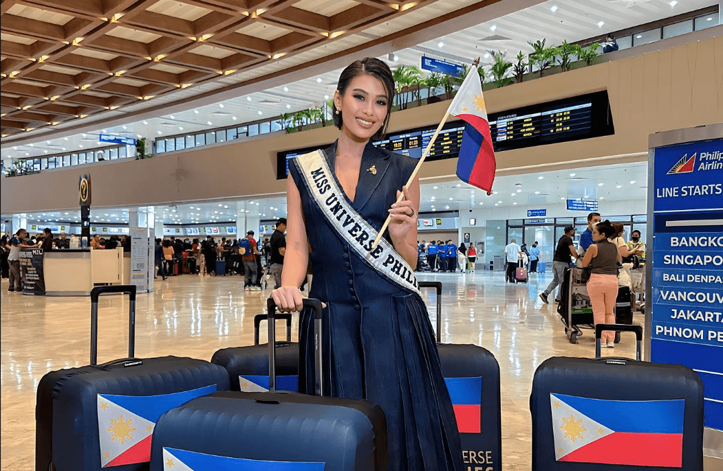 LOOK: Michelle Dee departs PH for Miss Universe 2023