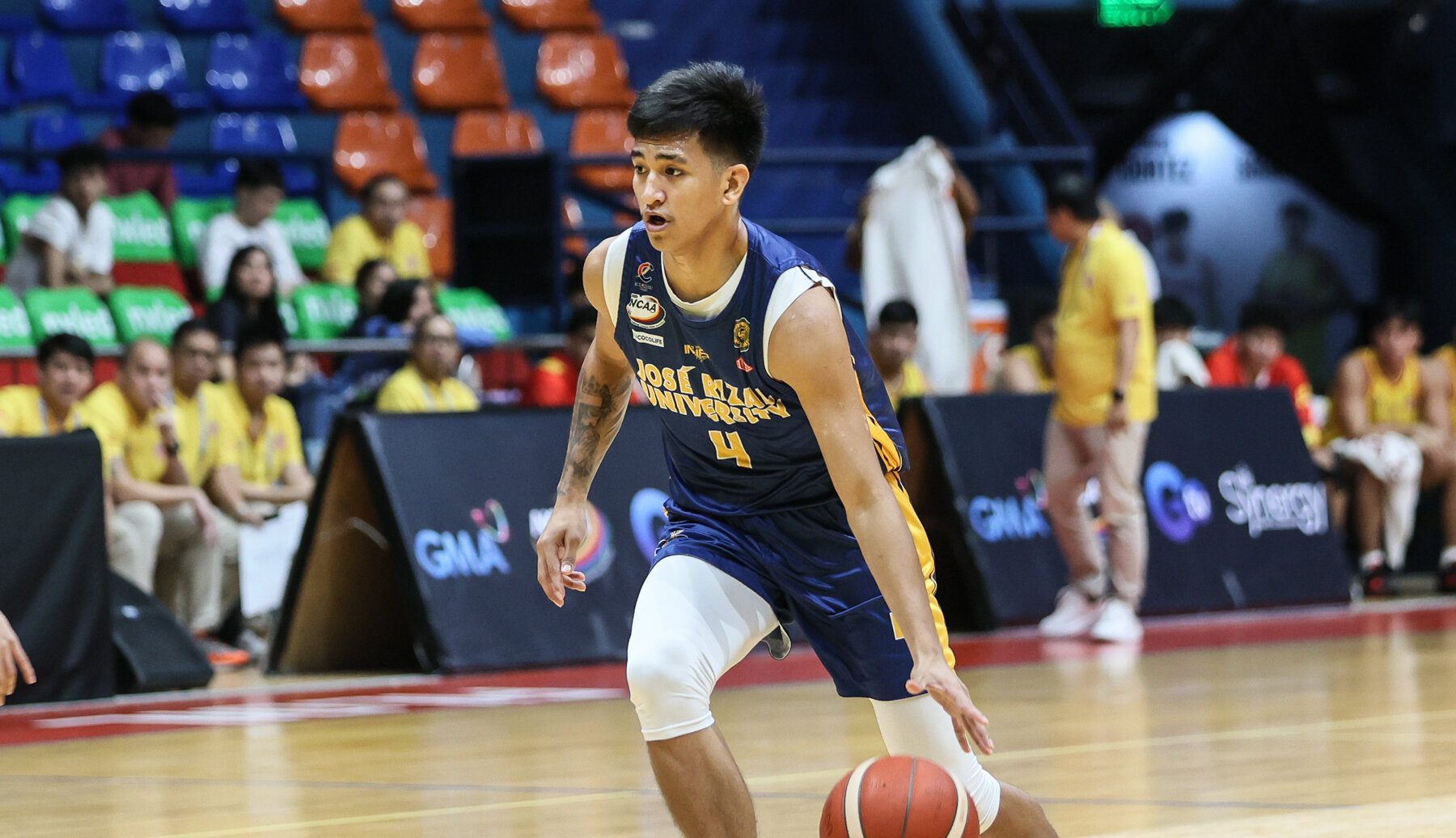 JRU, EAC fuel Final Four hopes with rout of Letran, Arellano  