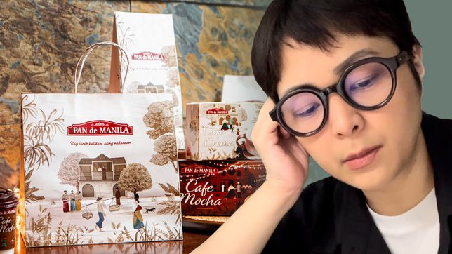 LOOK: Filipino artist Mia de Lara’s artwork featured on Pan De Manila’s holiday packaging