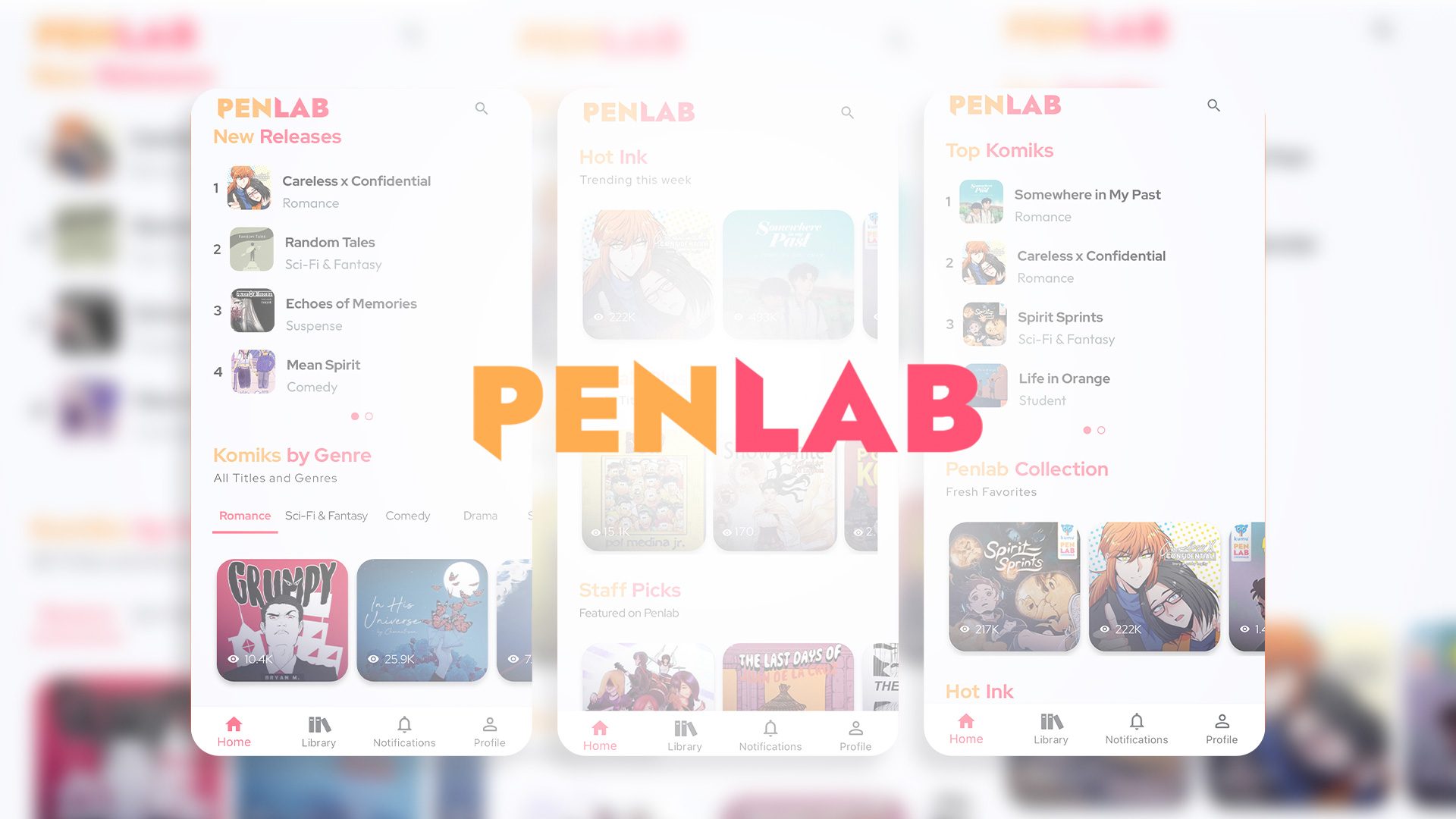 App for komiks platform Penlab to cease operations