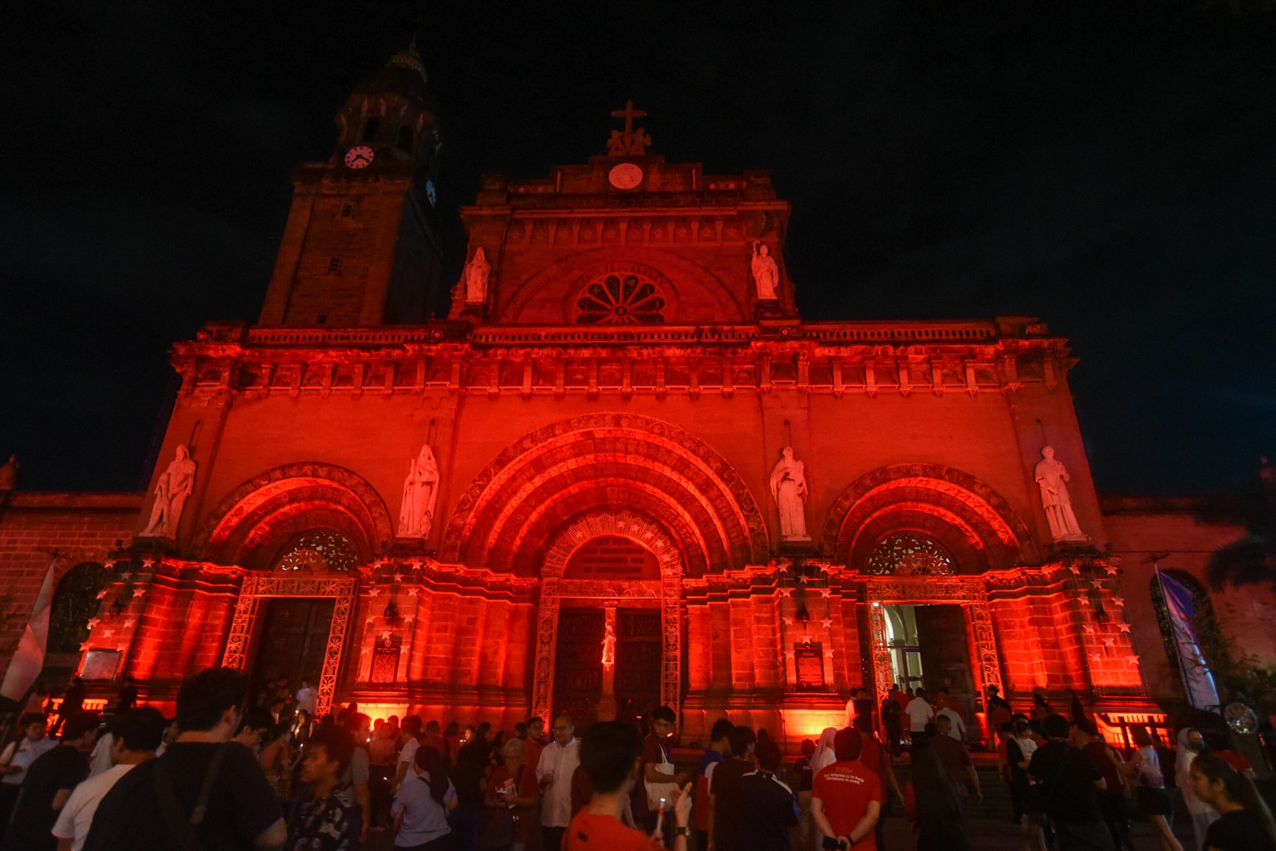 Churches turn bloody red to honor ‘our persecuted brothers and sisters’
