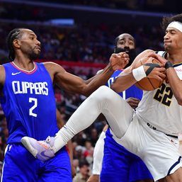 Jokic-less Nuggets stun Clippers off 4th-quarter surge