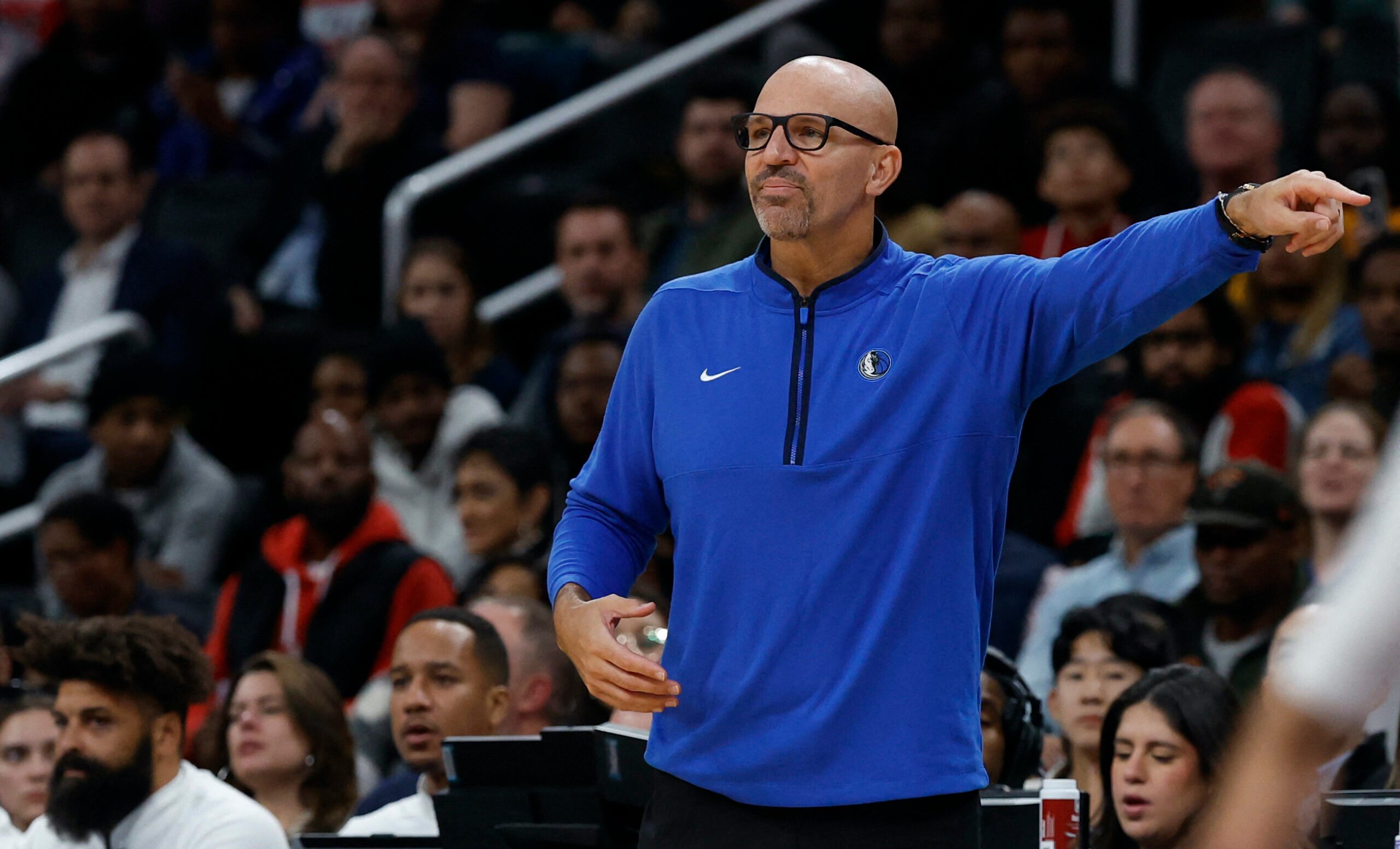 Mavs coach Jason Kidd abandons press conference after spat with reporter