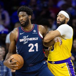 Joel Embiid’s triple-double fuels 76ers to blowout over Lakers