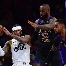 LeBron James makes history anew, tops 39,000 points as Lakers rout Jazz