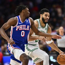 Sixers hold off Celtics, roll to 6th straight win