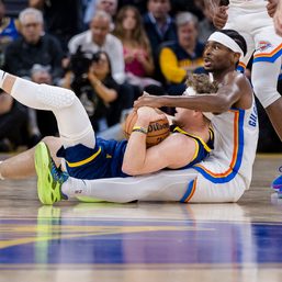 Thunder sink Warriors again, this time in OT
